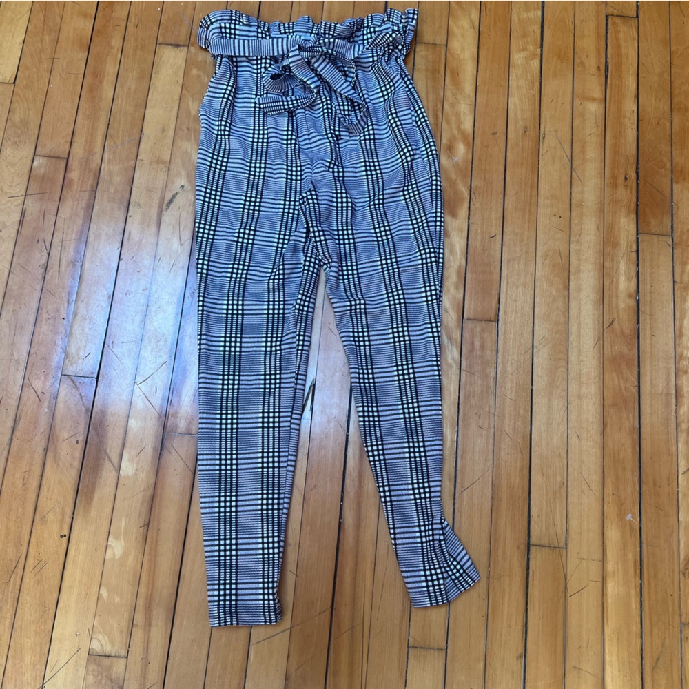 Plaid Women's Trousers